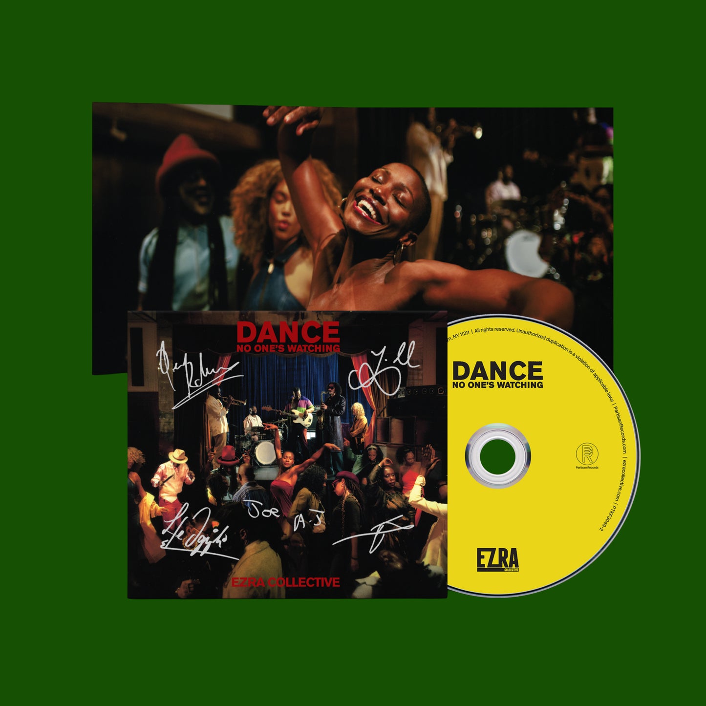 Dance, No One's Watching Signed CD