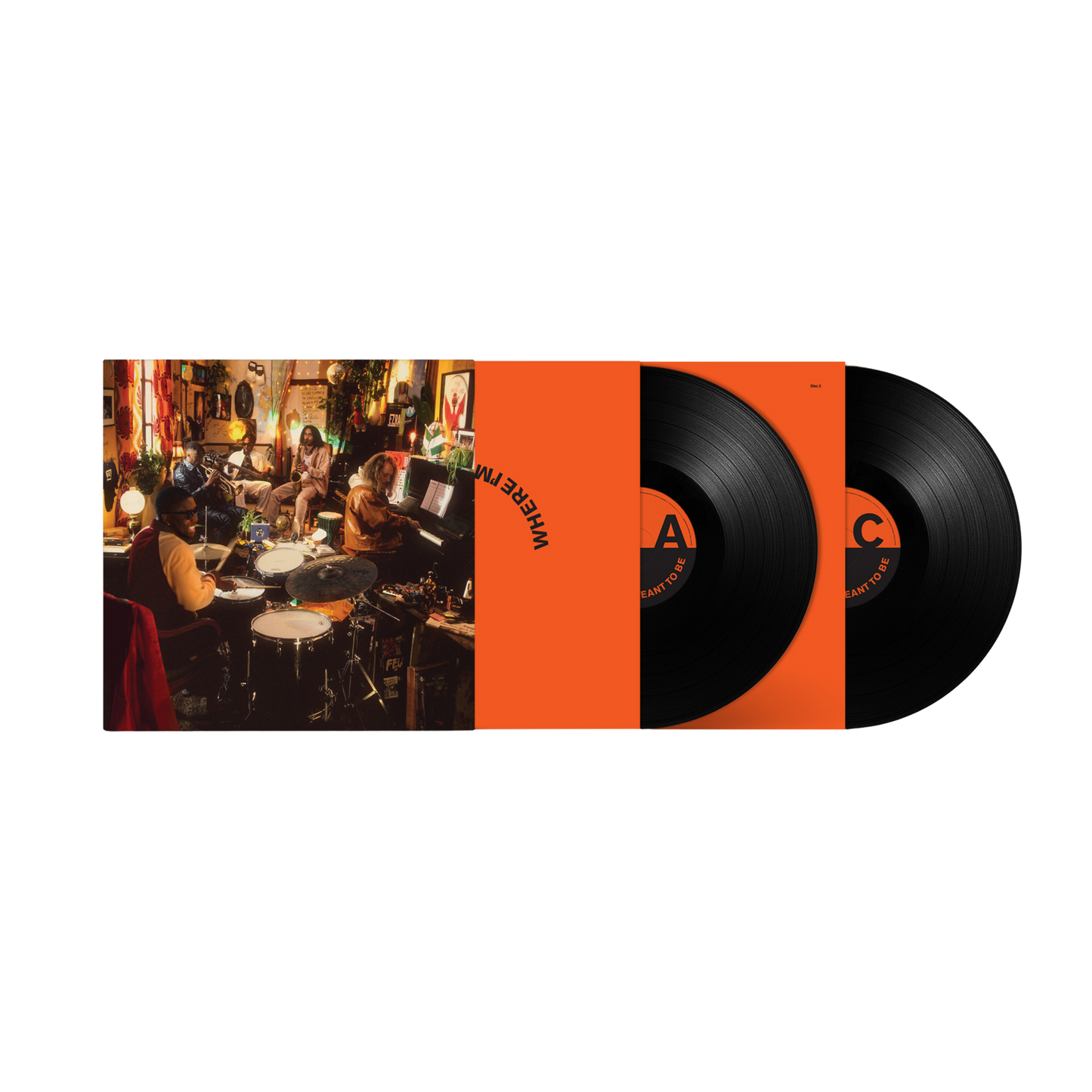 Where I'm Meant To Be 2×LP Standard Black