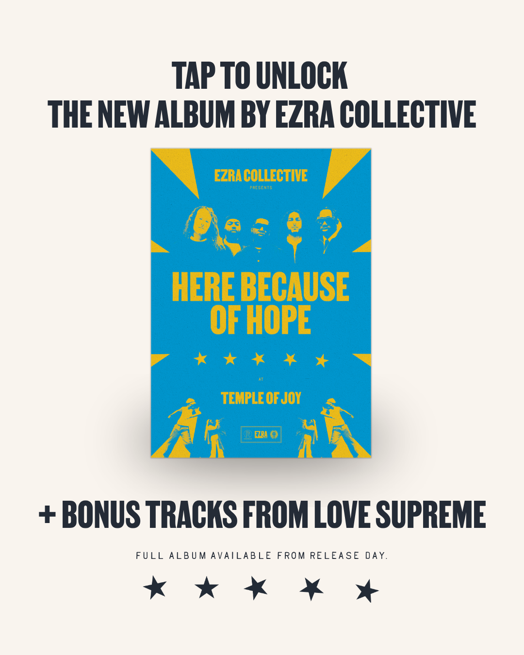 Here Because of Hope 'Temple of Joy Edition' - Smart Poster