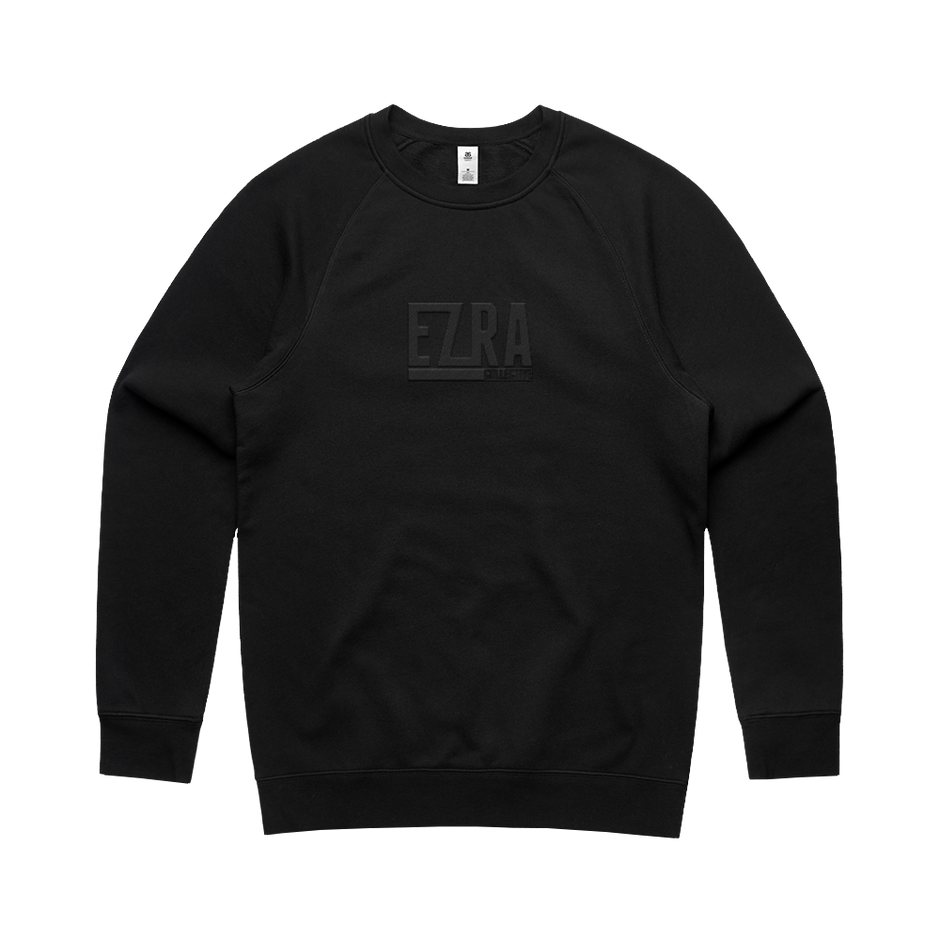 Black EZ logo sweatshirt