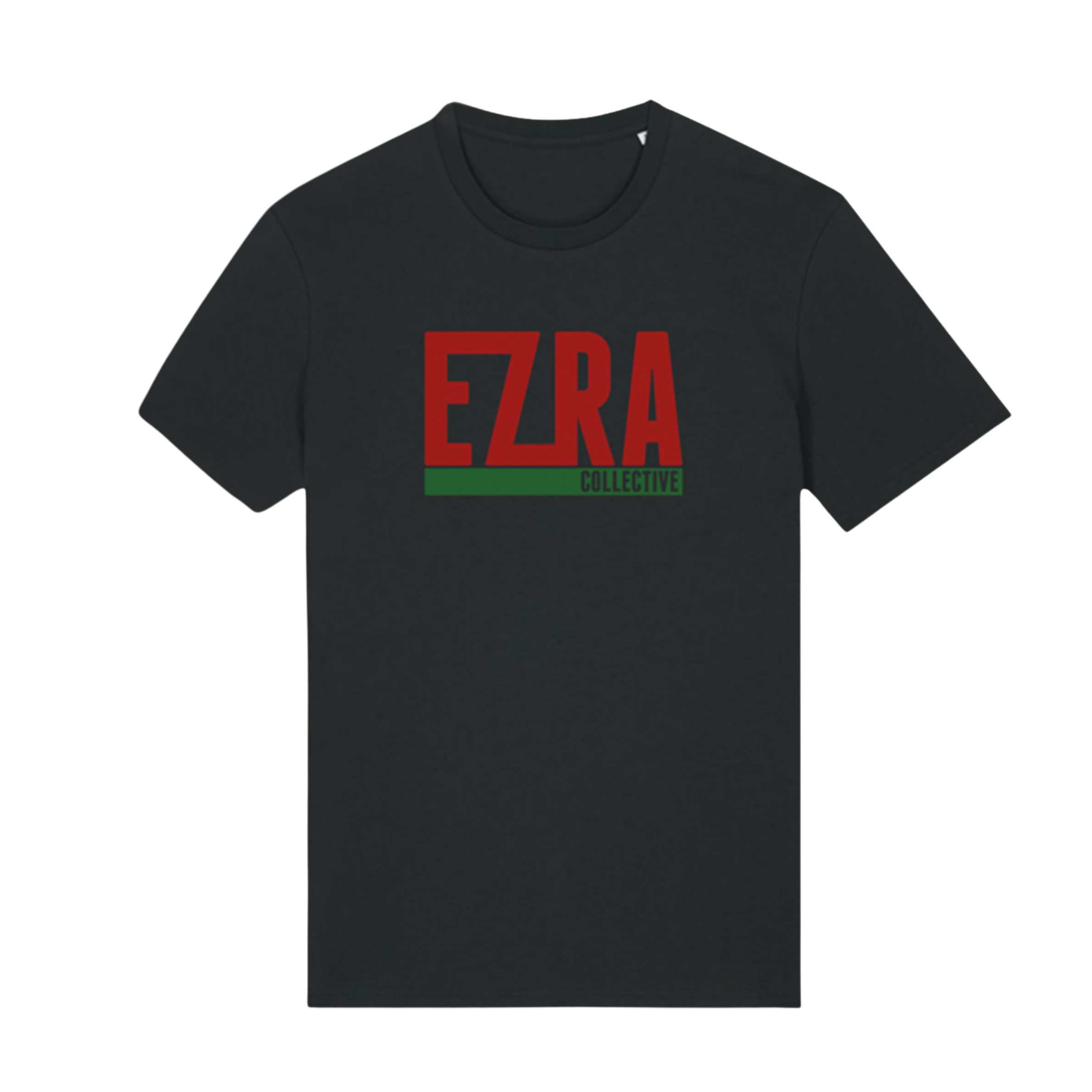 Black Ezra Collective Where I'm Meant To Be Logo T-Shirt | Ezra ...